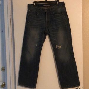 Express Jeans 32w 30L